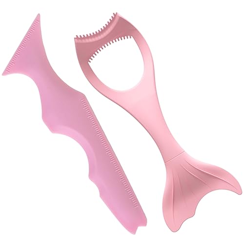 OATIPHO 2 Stück Eyeliner -Make -up -Werkzeuge Eyeliner-Assistent Helfer Eyeliner -Vorlage Eyeliner-Schablone fangen Lippenstift-Make-up-Tool Make -up -Tools Kieselgel Rosa von OATIPHO
