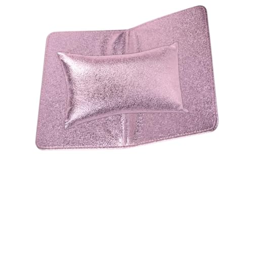 OATIPHO 2 Stück Faltbare PU Leder Handauflage und Kissen Bequemes Handpolster für Nagelsalon Maniküre Zubehör für Nagelliebhaber und Zuhause von OATIPHO