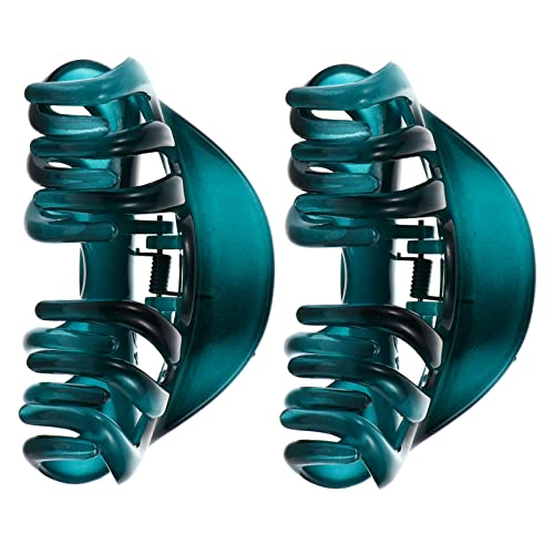 OATIPHO 2stücke Haarklammern Aus Acryl Für Damen Große Haar Klaue Clips Modische Haar Klemmen Rutschfeste Haarklammern Für Dickes Und Normales Zum Zurückhalten Der Bei von OATIPHO