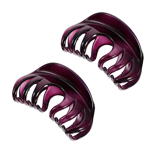 OATIPHO 2 Stück Großes Haarklammern für Damen Rutschfeste Acryl Haarspangen für Dickes und Dünnes Haar für Alltag Makeup und Bad Modisches Design OATIPHO 2 Stück Großes Haarklammern für Damen Rutschfeste Acryl Haarspangen für Dickes und Dünnes Haar für Alltag Makeup und Bad Modisches Design von OATIPHO