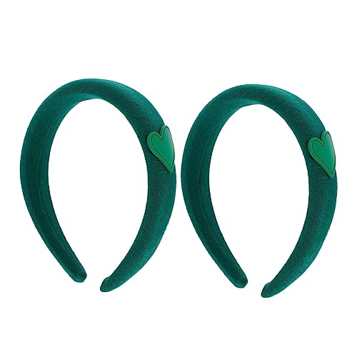 OATIPHO 2 Stück Haarband Grün Breites Headband für Gesichtswäsche und Haarschutz Modisches Accessoire für Mädchen für Alltag Sport und Make Up OATIPHO 2 Stück Haarband Grün Breites Headband für Gesichtswäsche und Haarschutz Modisches Accessoire für Mädchen für Alltag Sport und Make Up von OATIPHO