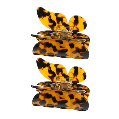 OATIPHO 2stücke Schmetterling Haarklammern Acetat Kleine Krallenklammern Für Frauen Haarklammern Zum Zusammenhalten Von Haaren Styling Accessoires Für Dickes Haar von OATIPHO