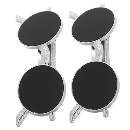 OATIPHO 2stücke Moderne Schwarze Sonnenbrillen-haarclips Für Und Mädchen Trendige -haarspangen Für Hinterkopf Dekorative Haaraccessoires Für von OATIPHO