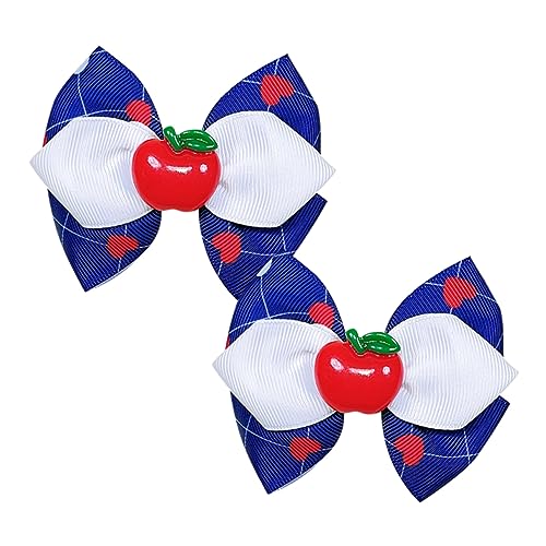 OATIPHO 2 Stück Haarschleifen Clips für Mädchen Bunte Haaraccessoires für Partys und Feste Leicht und Robust für Geburtstagsfeiern Feiertage und Besondere Anlässe von OATIPHO