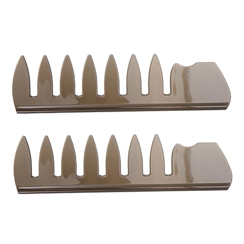 OATIPHO 2 Stück Herren Haarkamm Multifunktionale Stylingbürste für Friseure Langlebig und Strapazierfähig für Tägliches Hairstyling Haarbruch und Verbessert die Haarstruktur von OATIPHO