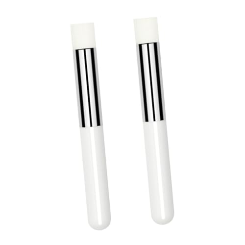 OATIPHO 2 Stück Lippenpinsel Tragbarer Concealer für Lippen Kompakt Lip für Damen Make Up Werkzeug für Hause und Unterwegs von OATIPHO