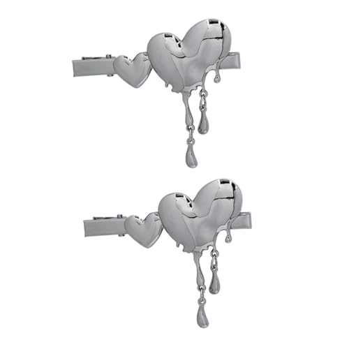 OATIPHO 2 Stück Metallische Haarspangen Dekorative Haarnadeln für Damen Schule Büro Dates Reisen und Besondere Anlässe Einfach zu Verwenden Haarschmuck für Style von OATIPHO