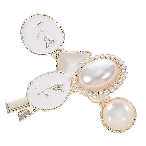 OATIPHO 2 Stück Perlen Haarspangen Styling Kiefer Haarspangen Für Damen Große Scheinperlen Haarnadeln Hochzeit Ausgefallene Haar Accessoires Für Damen Schnapp Für von OATIPHO