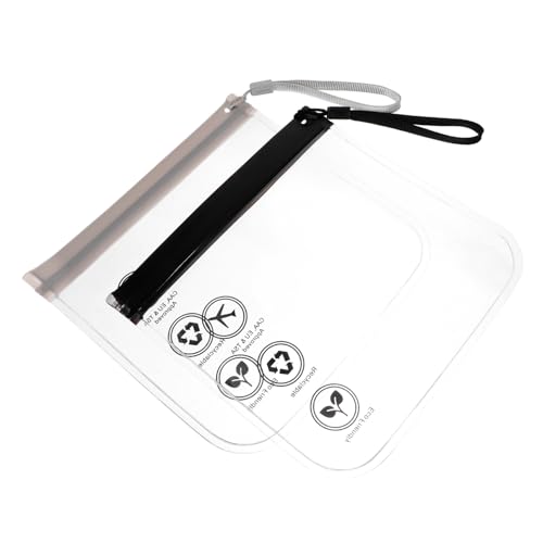 OATIPHO 2stücke Kleine Make-up Tasche Kosmetiktasche Für Damen Reise Schminktasche Mit Tragegriff Tragbar Für Kosmetikartikel Schmuck Und Münzen von OATIPHO