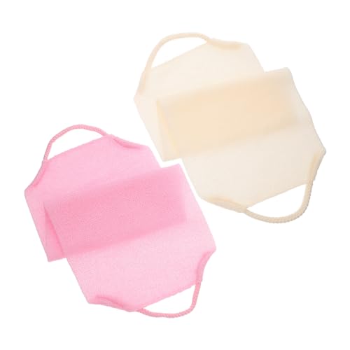 OATIPHO 2stücke Koreanisches Peelingtuch Elastisches Duschtuch Aus Polyester Effektives Körperpeeling Für Männer Und Frauen Waschbare Peeling-handschuhe Leicht Zu Reinigen Und Langlebig von OATIPHO