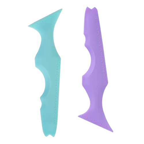 OATIPHO 2 Stück Schönheitshilfe Schablone Augen Makeup Gesichts-make-up Multi Eyeliner Werkzeug Augenliner Make -up -tool Lippenstift Make-up-tools Für Frauen Kieselgel von OATIPHO