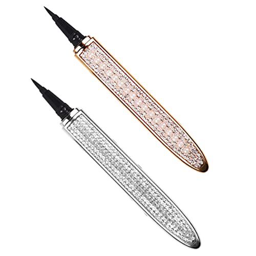 OATIPHO 2stücke Doppelter Eyeliner Stift Wasserfest Und Schweißfest Für Augen Make-up Mit Glitzer Eyeliner Stifte Für Frauen Zum Einfachen Auftragen Und Verwischen von OATIPHO