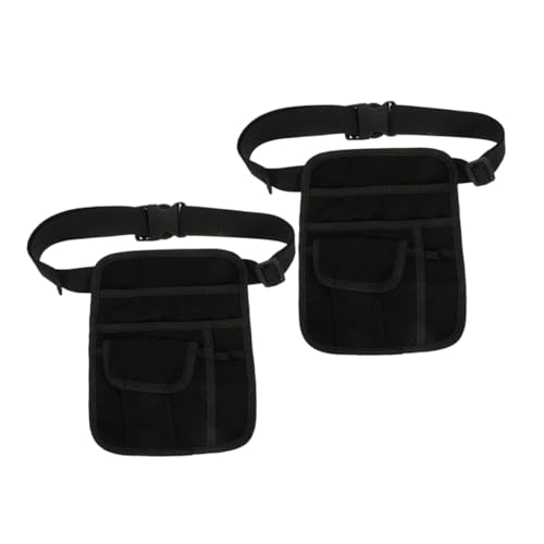 OATIPHO 2stücke Kellnertasche Für Damen Mit Verstellbarem Gürtel Hüfttasche Mit Geldbeutel Und Scheckhalter Robuste Schürzentasche Für Restaurantkellner von OATIPHO