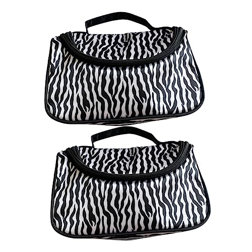 OATIPHO 2 Stück Zebra Kosmetiktaschen für Damen Tragbar Große Kapazität für Reisen und Aufbewahrung von Kosmetik Organizer und Fächern OATIPHO 2 Stück Zebra Kosmetiktaschen für Damen Tragbar Große Kapazität für Reisen und Aufbewahrung von Kosmetik Organizer und Fächern von OATIPHO