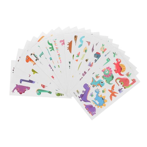 OATIPHO 20blätter Dinosaurier Temporäre Tattoos Aufkleber Für Frauen Und Junge Mädchen Dekorative Party Tattoos Für Beine Rücken von OATIPHO