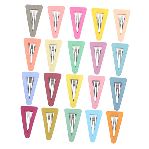 OATIPHO 20stücke Kleine Haarclips Druckknopf Haarspangen Dreieck Mädchen Haarschmuck Für Halloween Geburtstag Cosplay Anlässe von OATIPHO