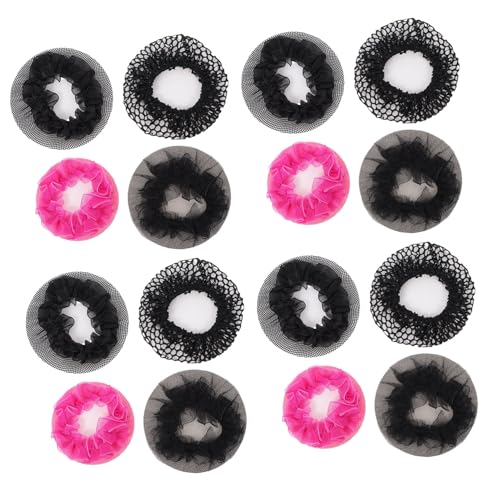 OATIPHO 20stücke Elastische Damen Haarnetze Ballett Tänzerin Snoods Haar Brötchen Halten Netze Für Kopfbedeckung Bei Hochzeit Party Oder Arbeit von OATIPHO