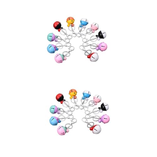 OATIPHO 20stücke Kreative Schlüsselanhänger Mit Bunte Schlüsselringe Für Handtaschen Und Langlebig Und Als Dekoration Und Schutz Vor Verlust von OATIPHO