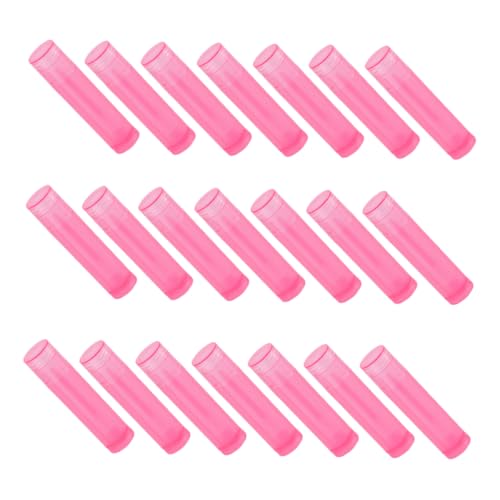 OATIPHO 24 Stück Leere Lippenbalsam Behälter Kunststoff Lipgloss Tuben Selbstgemacht Lippenstift Sub Rohre für Selbstgemachte Kosmetik 5g Lippenstift Behälter für Mädchen von OATIPHO