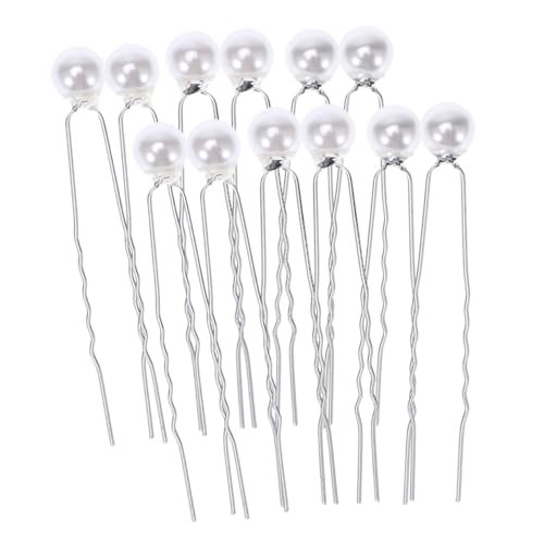 OATIPHO 25stücke Perlen Haarnadel Weiß Für Frauen Mädchen Mode Hochzeit Party Frisur Accessoire Stilvolle Schmucknadeln Mit Perlen-design Für Alltag Und Feiertage von OATIPHO