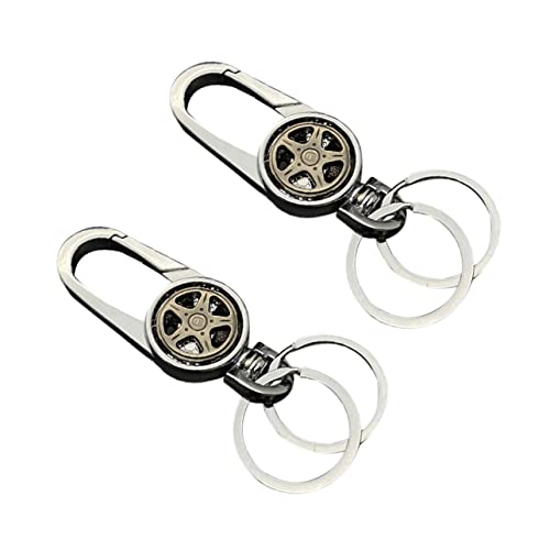 OATIPHO 2stücke Robuster Metall Schlüsselanhänger Schlüsselring Zufälligen Farben Langlebig Und Praktisch Für Auto Und Hausschlüssel OATIPHO 2stücke Robuster Metall Schlüsselanhänger Schlüsselring Zufälligen Farben Langlebig Und Praktisch Für Auto Und Hausschlüssel von OATIPHO