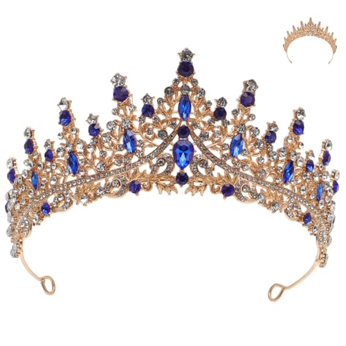 OATIPHO 2St Krone Accessoires für Mädchen Strass-Accessoires für Frauen Geburtstag Kleider haarschmuck Strass Diademe Tiaras Kopfbedeckungen Strasssteine Kleidung Stirnband Bankett Strass von OATIPHO