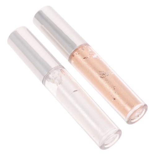 OATIPHO 2Stücke Flüssiger Lidschatten mit Pearlescent Hochwertige Augen Highlighter für Strahlendes Augen Make Up für Besondere Anlässe von OATIPHO