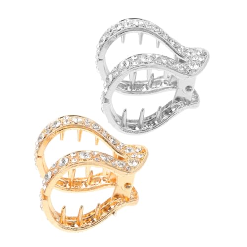 OATIPHO 2er Set Haarnadel-kopfbedeckung Haarzubehör Haarschmuck Für Damen Funkelnd Styling Niedliche Haaraccessoires Krallenclips Für Langes Haar Zinklegierung OATIPHO 2er Set Haarnadel-kopfbedeckung Haarzubehör Haarschmuck Für Damen Funkelnd Styling Niedliche Haaraccessoires Krallenclips Für Langes Haar Zinklegierung von OATIPHO