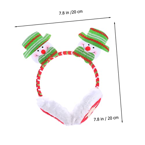 OATIPHO 2er Set Weihnachts Ohrenschützer Cartoon Design Warmhaltende Ohrenschützer Für Winteraktivitäten Schneemann & Eisbär Festlicher Kopfschmuck Für Partys Und Veranstaltungen OATIPHO 2er Set Weihnachts Ohrenschützer Cartoon Design Warmhaltende Ohrenschützer Für Winteraktivitäten Schneemann & Eisbär Festlicher Kopfschmuck Für Partys Und Veranstaltungen von OATIPHO
