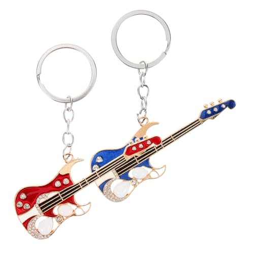 OATIPHO 2stücke Gitarren Schlüsselanhänger Aus Metall Dekorative Schlüsselringe Für Taschen Rucksäcke Musik Für Freunde OATIPHO 2stücke Gitarren Schlüsselanhänger Aus Metall Dekorative Schlüsselringe Für Taschen Rucksäcke Musik Für Freunde von OATIPHO