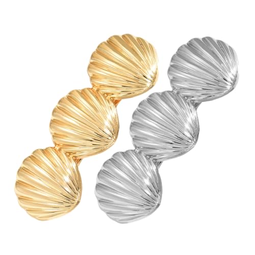 OATIPHO 2stücke Metall-schalen-haarklammern Für Damen Trendige Haarspangen Für Feines Haar Für Verschiedene Frisuren Und Anlässe Mit Starkem Halt Und Modernem Design von OATIPHO