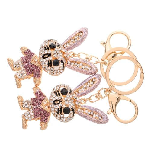 OATIPHO 2stücke Keychain Lustiger Und Süßer Schlüsselanhänger Für Taschen Dekorativer Für Autoschlüssel Leicht Und Tragbar Für von OATIPHO