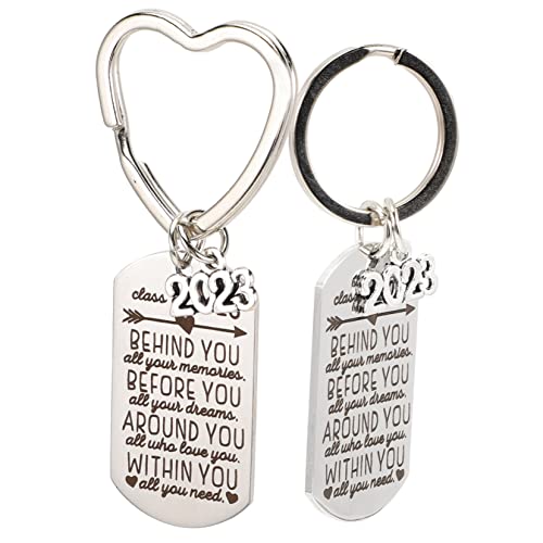 OATIPHO Einzigartiges Schlüsselanhänger-Set Zum Schulabschluss Schlüsselanhänger Aus Edelstahl Schlüsselanhänger-zubehör Für Die Tasche von OATIPHO