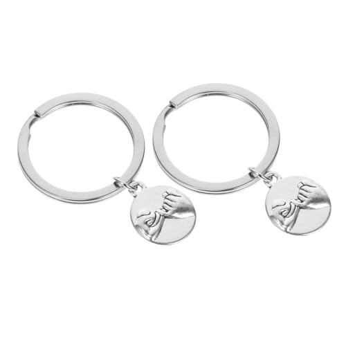 OATIPHO 2stücke Freundschaft Schlüsselanhänger Legierung Hand Hand Pendants Für Besondere Anlässe Für Geburtstagsüberraschungen Und Feiern von OATIPHO