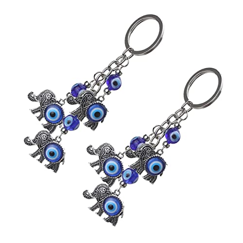 OATIPHO 2stücke Schlüsselanhänger Blauem Auge Als Taschen Und Schlüsselanhänger Mit Ring Für Schlüssel Und Rucksack von OATIPHO