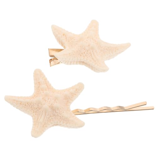 OATIPHO Einzigartige Haarnadeln Im Seestern-stil Retro-stil 2er-pack Meerjungfrauen-clip Dekorative Seitliche Haarspange Für Frauen Und Mädchen von OATIPHO