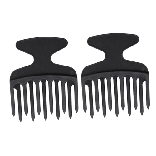 OATIPHO 2stücke Breitzahnige Kämme Für Herren Langlebige Haarstylingkämme Für Lockiges Haar Für Friseure Und Täglichen Gebrauch von OATIPHO