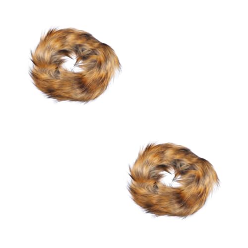 OATIPHO 2stücke Flauschiger Kunstfell-hut Für Damen Warmes Stirnband Für Winter Stilvoller Outdoor-headband Für Kalte Tage Für Partys Und Besondere Anlässe von OATIPHO
