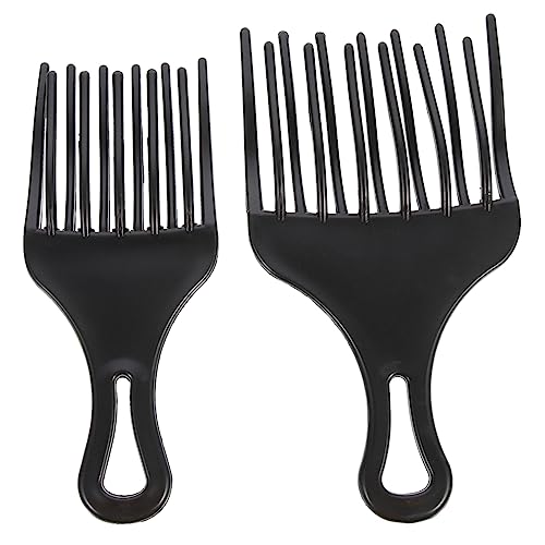OATIPHO 2stücke Haarstylingkamm Aus Kunststoff Nadelkamm Für Männer Glatte Zähne Zum Entwirren Von Langem Haar Universalverwendung Für Stylisten Und Privatpersonen von OATIPHO