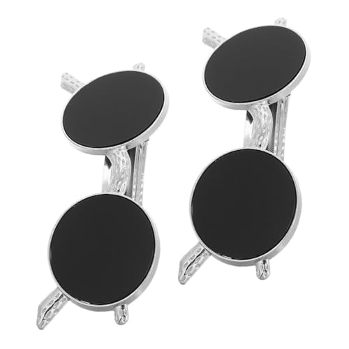 OATIPHO 2 Stück Kreative Sonnenbrillen Haarspangen Metall Haarnadeln Rutschfest Für Frauen Haarschmuck Für Hochzeiten Kleine Haaraccessoires von OATIPHO