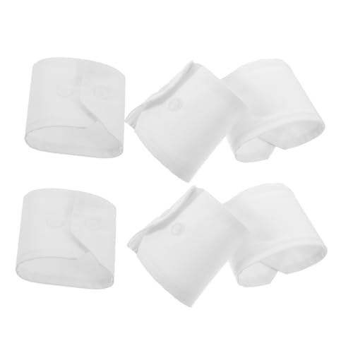 OATIPHO 3paare Abnehmbare Handgelenksmanschetten Für Damen Falsche Ärmel Für Bluse Pullover Mantel Weißes Bekleidungszubehör Einfach Anzubringen Kombinieren von OATIPHO