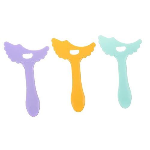 OATIPHO 3 Stck. Teiliges Augen Make Up Hilfsmittel Wiederverwendbare Eyeliner Schablonen aus Silikon für Präzisen Lidstrich und Lidschatten für Anfänger und Profis von OATIPHO