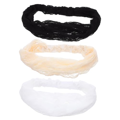 OATIPHO 3stücke Spitzen-haartuch Für Damen Atmungsaktiv Elastisch Mit Floraler Spitze Als Stirnband Oder Kopftuch Für Sommer Und Alltag OATIPHO 3stücke Spitzen-haartuch Für Damen Atmungsaktiv Elastisch Mit Floraler Spitze Als Stirnband Oder Kopftuch Für Sommer Und Alltag von OATIPHO