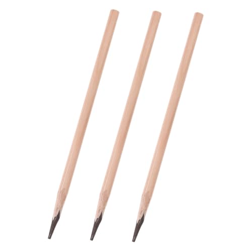 OATIPHO 3 Stück Eyebrow Stift Verschmieren Hallo Augenbrauenstift Dünn Gebogen Bleistifte Elf Honig Machen Form Farbe Make-up-stift Für Augenbrauen Hölzern Kaffee von OATIPHO