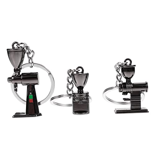 OATIPHO Schlüsselanhänger Aus Metall Für Kaffeemaschinen 3 Stück Schlüssel Schlüsselanhänger Aus Metall Modisch Und Attraktiv von OATIPHO
