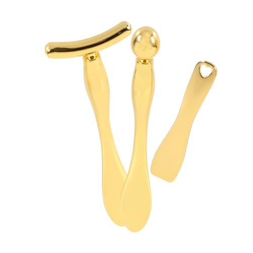 OATIPHO 3 Stück Teiliges Metall Augencreme Massage Werkzeug Kosmetik Löffel für Augenpflege Verbesserung für Familie von OATIPHO