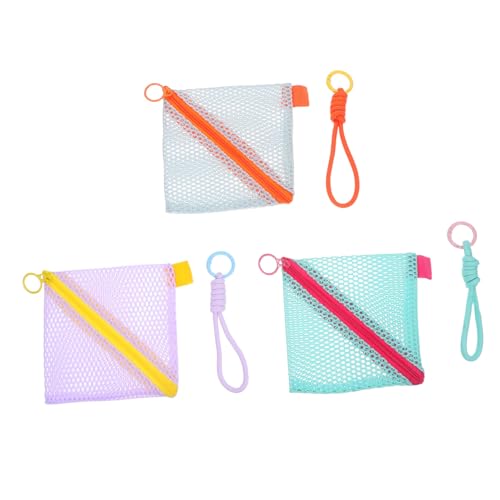 OATIPHO 3 Stück Teiliges Mini Mesh Reißverschluss Taschen Portable Kosmetik und Münzgeldbörse Transparente Aufbewahrungstaschen für Lippenstifte Kopfhörer und Reise Organizer Platzsparend OATIPHO 3 Stück Teiliges Mini Mesh Reißverschluss Taschen Portable Kosmetik und Münzgeldbörse Transparente Aufbewahrungstaschen für Lippenstifte Kopfhörer und Reise Organizer Platzsparend von OATIPHO