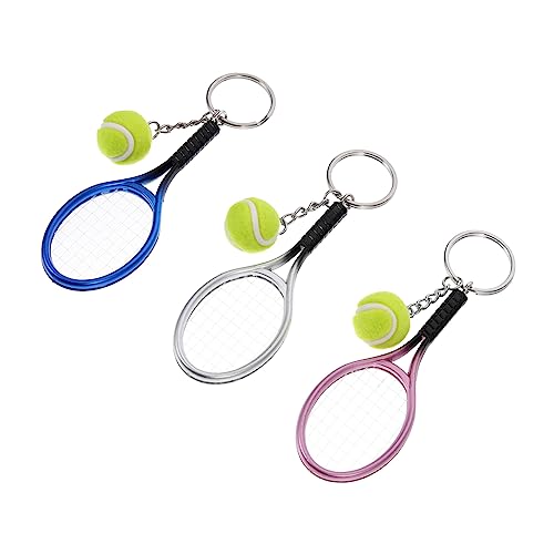 OATIPHO 3stücke Teiliges Tennis Schlüsselanhänger Aus Multifunktionale Schlüsselringe Als Taschenaccessoire Für Tennisfans Für Sportliebhaber OATIPHO 3stücke Teiliges Tennis Schlüsselanhänger Aus Multifunktionale Schlüsselringe Als Taschenaccessoire Für Tennisfans Für Sportliebhaber von OATIPHO