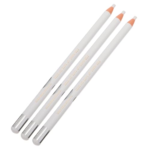 OATIPHO 3 Stücke Weiß Augenbrauenstift Bleistift Eyeliner Textmarker Make Up Stift Liegen Seidenraupe Stift Make Up Textmarker Olivenöl OATIPHO 3 Stücke Weiß Augenbrauenstift Bleistift Eyeliner Textmarker Make Up Stift Liegen Seidenraupe Stift Make Up Textmarker Olivenöl von OATIPHO