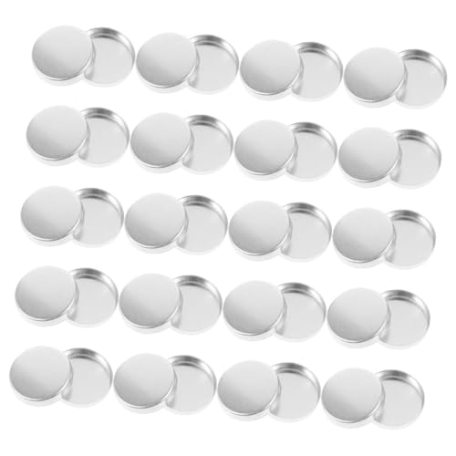 OATIPHO 30 Stück Lidschatten Pans Behälter für DIY Make Up Runde Leere Schminkpalette für Make Up Transferwerkzeug für Verschiedene Kosmetikprodukte von OATIPHO